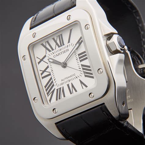 cartier santos 9-5 for sale|cartier santos 100 price list.